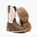 Durango® Lil' Rebel Pro™ Little Kid's Trail Brown and White Western Boot, , large