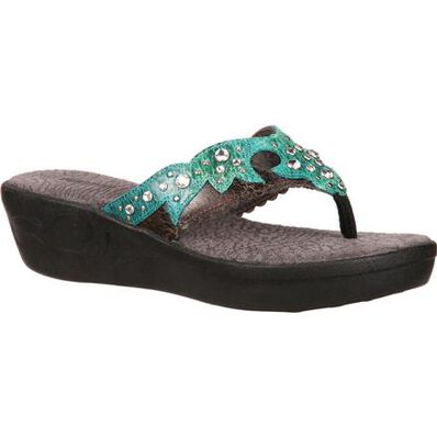 Durango® Cheyenne Western Sandal, , large