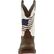 Rebel™ by Durango® Distressed Flag Embroidery Western Boot, , large