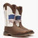 Rebel™ by Durango® Distressed Flag Embroidery Western Boot, , large