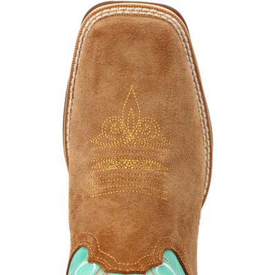 Lady Rebel™ by Durango® Women's Dusty Brown & Sky Blue Western Boot, , large
