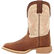 Durango® Lil' Rebel Pro™ Big Kids' Coffee and Bone Western Boot, , large
