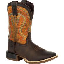 Lil' Durango® Rebel Pro™ Little Kid's Burnt Orange Western Boot