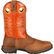 Rebel™ by Durango® Tan & Pumpkin Saddle Western Boot, , large