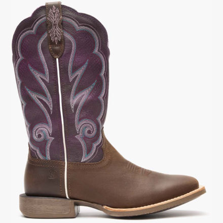 大好き Pro™ Rebel Lady Durango® DRD0377, Women's Plum Ventilated 靴