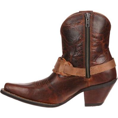 Crush™ by Durango® Women's Spur Strap Demi Western Boot, , large