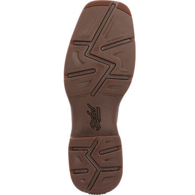 Rebel™ by Durango® Cedar Bark and Monarch Orange Western Boot, , large