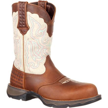 DRD0194 Lady Rebel by Durango Womens s Composite Toe Saddle Western Boot