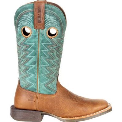 Durango® Lady Rebel Pro™ Women's Teal Western Boot, , large Durango® Lady Rebel Pro™ Women's Teal Western Boot, , large