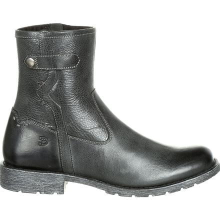 DDB0153 Durango Drifter Men s Black Side Zip Boots