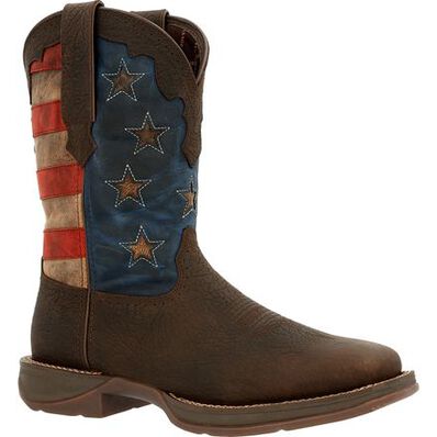 Rebel™ by Durango® Vintage Flag Western Boot, , large