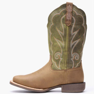 Durango® Lady Rebel Pro™ Women's Ventilated Olive Western Boot, , large