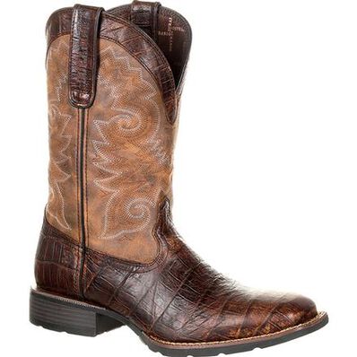 Durango® Mustang™ Gator Emboss Western Boot, , large