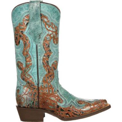Durango® Women's Ole '66 Overlay Western Boot, , large