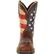 Lady Rebel Work™ by Durango® Steel Toe Patriotic Flag Work Boot, , large