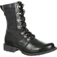 Durango® Drifter Women's Black Military Inspired Lacer Boot
