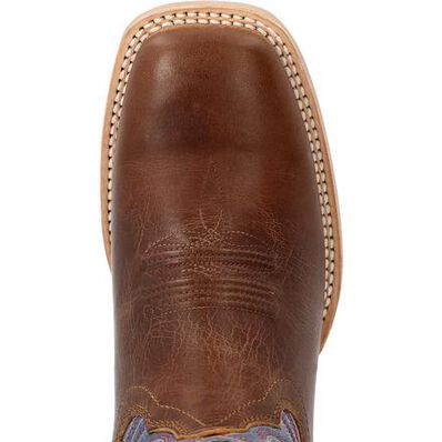 Durango® Lady Rebel Pro™ Women's Golden Brown & Periwinkle Western Boot, , large