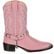 Durango® Big Kid Pink Rhinestone Western Boot, , large