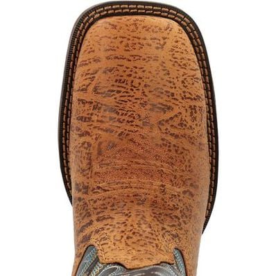 Rebel™ by Durango® Rustic Tan Navy Western Boot, , large