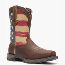 Lady Rebel Work™ by Durango® Steel Toe Patriotic Flag Work Boot