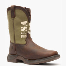 Lil' Rebel™ by Durango® Big Kids' Army Western Boot