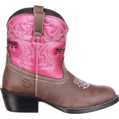 Lil' Outlaw™ by Durango® Little Kids' Embossed Western Boot, , large