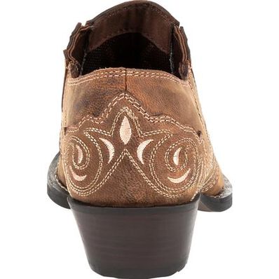 Crush™ by Durango® Women's Distressed Tan Shoe Boot, , large Crush™ by Durango® Women's Distressed Tan Shoe Boot, , large
