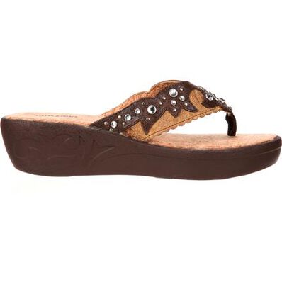 Durango® Cheyenne Western Sandal, , large