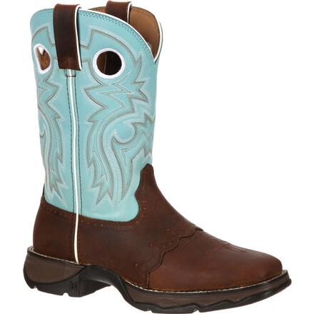 Lady Rebel by Durango Women s Powder n Lace Saddle Western Boot RD3471