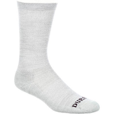 Durango® Boot Light Weight Merino Wool Socks, LIGHT GREY, large