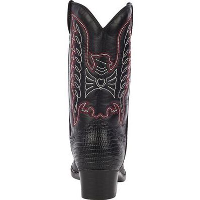 Durango® Little Kid Black Lizard Print Western Boot, , large