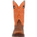 Rebel™ by Durango® Cedar Bark and Monarch Orange Western Boot, , large