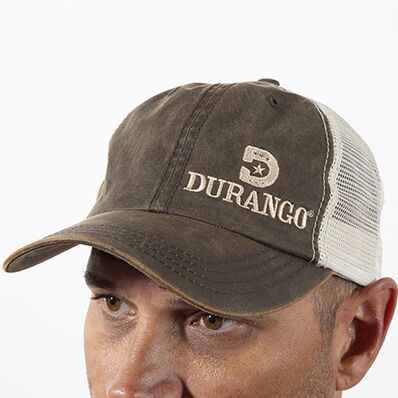 Durango® Oiled Brown Ballcap, , large