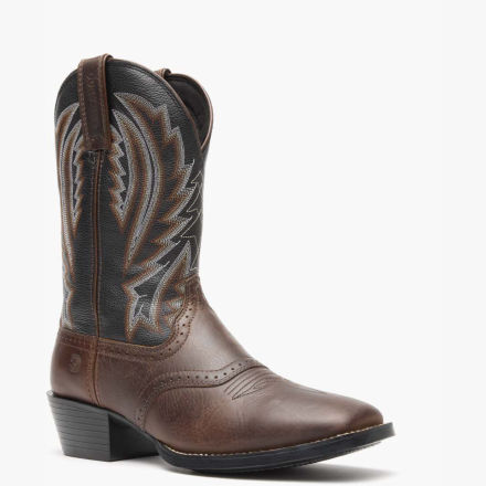 DDB0351, Durango® Westward™ Dark Chestnut & Black Onyx