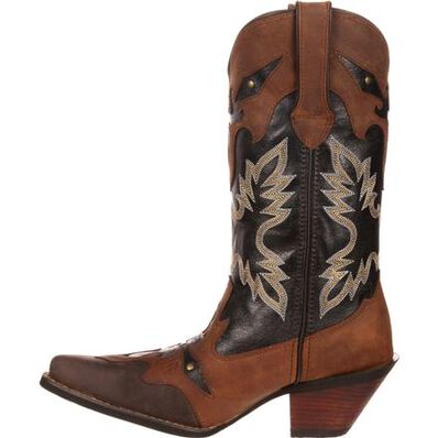 Crush™ by Durango® Women's Gypsy Underlay Western Boot, , large