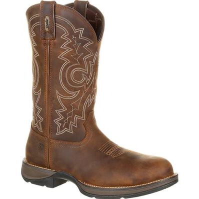 Rebel™ by Durango® Steel Toe Waterproof Western Work Boot, , large