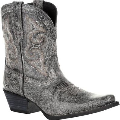 Crush™ by Durango® Women's Pewter Shortie Western Boot, , large