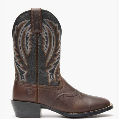 Durango® Westward™ Dark Chestnut & Black Onyx Western Boot, , large