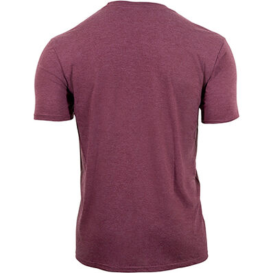 Durango® Unisex Triblend Tshirt, Maroon Red Frost, large