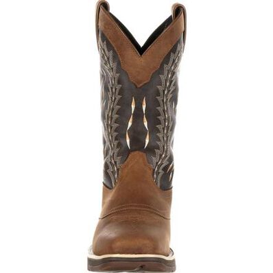 Rebel™ by Durango® Saddle Pull-On Western Boot, , large