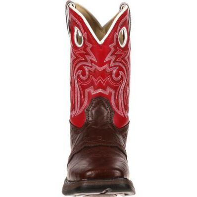 LIL' DURANGO® Little Kid Brown Lacey Western Boot, , large
