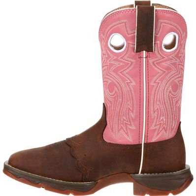 Lady Rebel™ by Durango® Women's Blush n' Lace Saddle Western Boot, , large