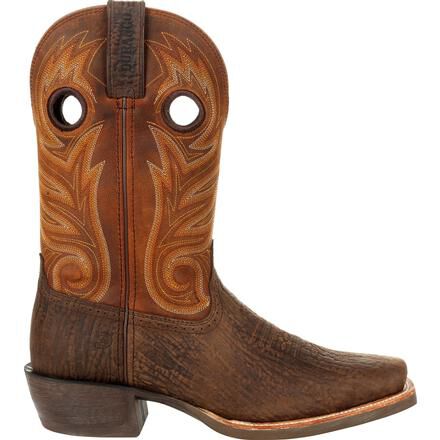 Burnt orange cowboy on sale boots