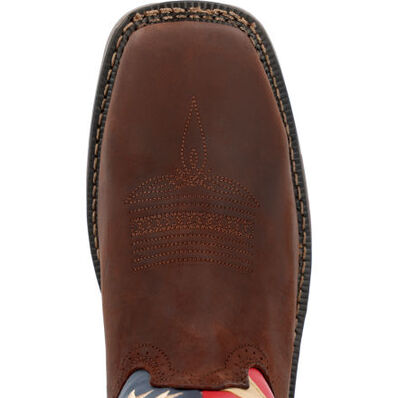 Rebel™ by Durango® Steel Toe Flag Western Flag Boot, , large