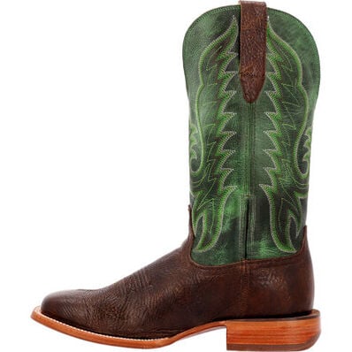 Durango® Arena Pro™ Hickory and Shamrock Green Western Boot, , large