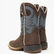 Durango® Lil' Rebel Pro™ Big Kid's Blue Western Boot, , large