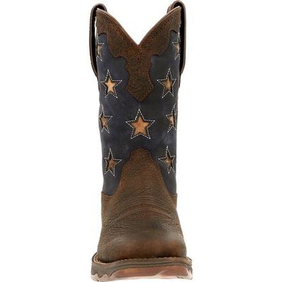 Lady Rebel™ by Durango® Women's Vintage Flag Western Boot, , large