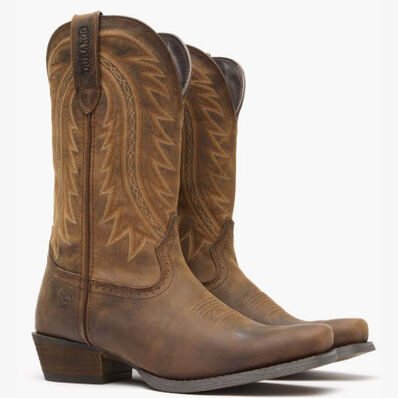 Durango® Rebel Frontier™ Distressed Brown Western Boot, , large
