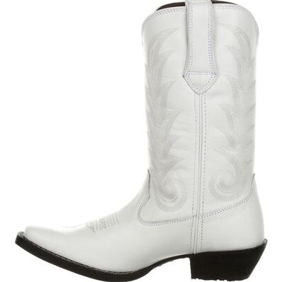 Durango® Women's Classic White Western Boot, , large