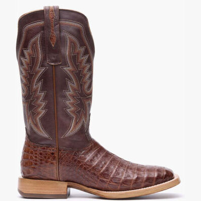 Durango® Men's PRCA Collection Caiman Belly Western Boot, , large